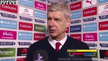 Arsenal 2-0 Bournemouth - Arsene Wenger Post Match interview - Mesut Ozil 'Sensational'