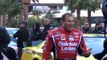 13 NASCAR Champion drivers on the Las Vegas strip 2013 - introduction of drivers