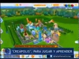 Presentación de Creapolis, la Ciudad de los Creadores, by Aula365, en Telefe Noticias