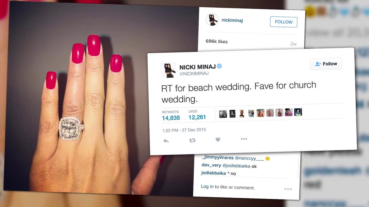 Nicki Minaj Posts Vague Wedding Tweet