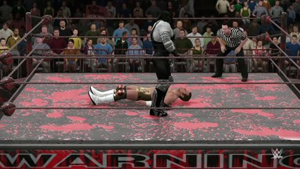 WWE 2K16 lobo v billy gunn