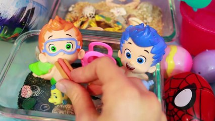 Bubble Guppies Surprise Eggs Nickelodeon Toys SHOPKINS Blind Bag Mystery Eggs The Little Mermaid