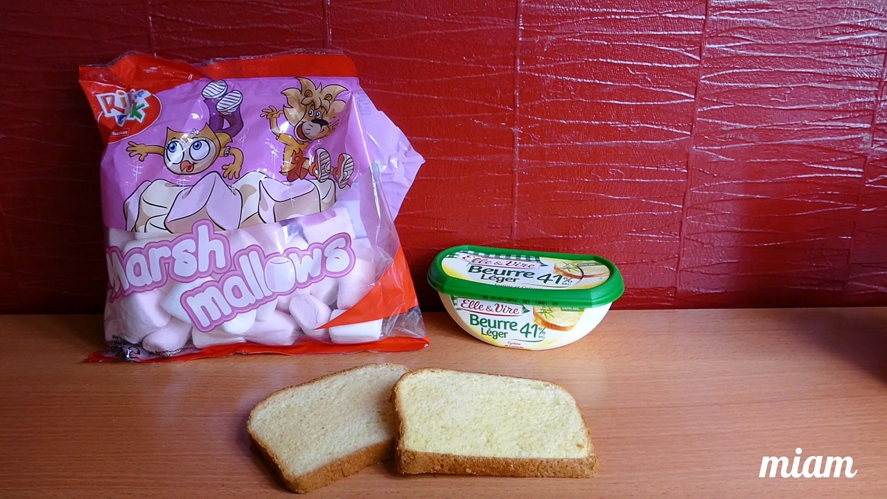 Sandwich au Nutella & Chamallows