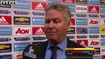Manchester United 0-0 Chelsea - Guus Hiddink Post Match Interview - Happy With Point