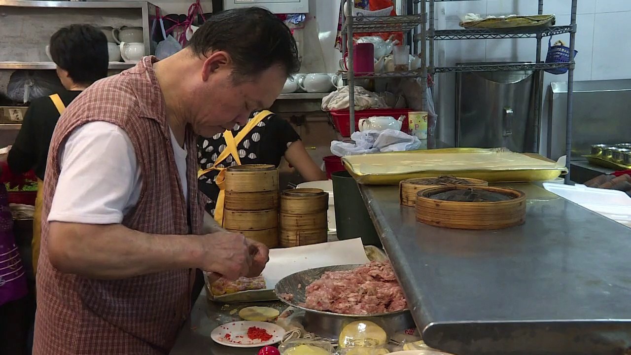 Leckere häppchen: dim sum berühren die herzen