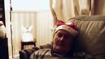 Whipped Cream Prank on Sleeping Grandpa