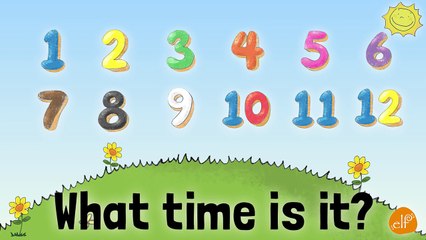 Telling Time Chant for Kids - What Time Is It?