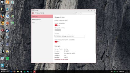 How to Change Date And Time on Windows 10
