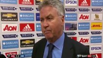 Manchester United 0-0 Chelsea - Guus Hiddink Post Match Interview