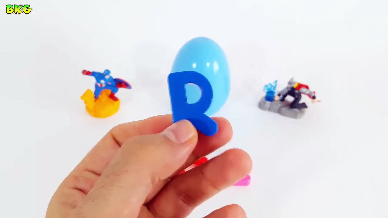Spiderman Surprise Egg Learn-A-Word! Spelling Animals! Disney Cars And Spiderman Toys