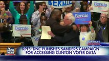 Sanders campaign punished for accessing Clinton voter data