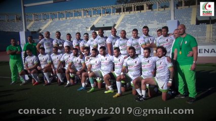 le jour J - Match de rugby Algérie 16 vs Tunisie 06  - Le 18 dècembre 2015