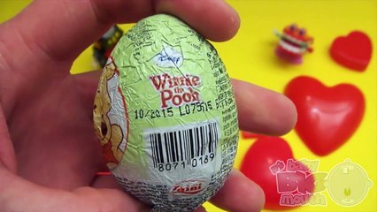 Winnie-the-Pooh Surprise Egg Learn-A-Word! Spelling Valentines Day Words! Lesson 8