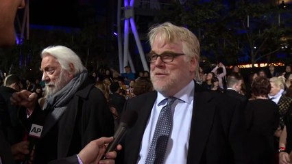 The Hunger Games: Catching Fire - Phillip Seymour Hoffman Interview (2013) - THG Movie HD