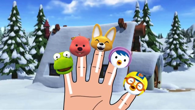 LOLLIPOP FINGER FAMILY PORORO CAKE POP PORORO ICE CREAM NURSERY RHYMES BABY SONG