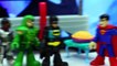 Justice League Imaginext Superman Batman and Green Arrow vs Gorilla Grodd Darkseid and Black Manta