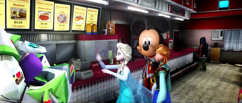 Wheels On The Bus Go Round and Round Nursery Rhymes & Frozen Mickey Toy Story Lightning McQueen Cars , HD online free 2016