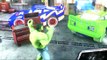 Hulk with his Green Lightning McQueen Cars! & The Amazing Spider-Man with his Spiderman McQueen Cars , HD online free 2016