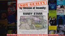 Not Guilty by Reason of Insanity One Mans Recovery