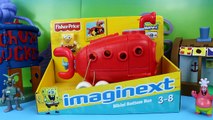 Imaginext Bikini Bottom Bus Spongebob Squarepants Patrick and Krabby Patties Just4fun290