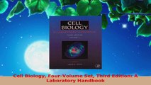 Read  Cell Biology FourVolume Set Third Edition A Laboratory Handbook EBooks Online