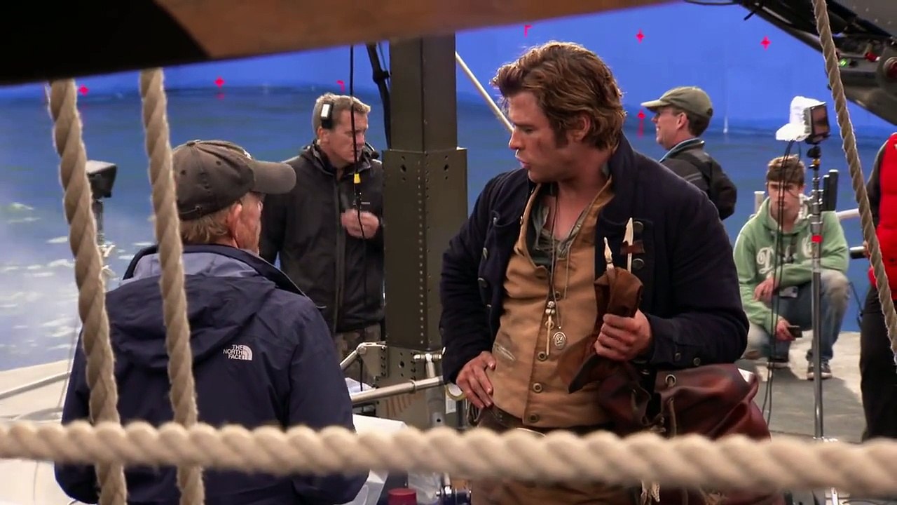 In the Heart of the Sea B-ROLL 2 (2015) - Chris Hemsworth, Brendan Gleeson Movie HD