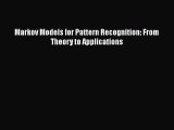 Markov Models for Pattern Recognition: From Theory to Applications [Read] Online