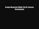 Dragon Mountain (AD&D 2nd Ed. Fantasy Roleplaying) [PDF Download] Full Ebook