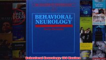 Behavioral Neurology 100 Maxims