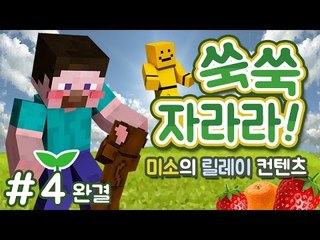 양띵 [나의 NPC를 쑥쑥 키워보자! '쑥쑥 자라라' 4편 *완결* / 릴레이 컨텐츠 미소편] 마인크래프트 Custom Npcs Mod