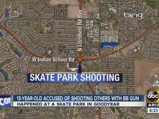 13-year-old accused of shooting others with BB gun
