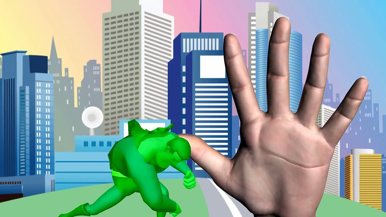 SUPERMAN Doigt de la Famille de la Chanson pour Enfants Comptine Chanson | terrains de Jeux pour Enfants