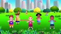 Head, Shoulders, Knees and Toes | Popular Nursery Rhymes Collection for Kids | ChuChu TV R