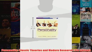 Personality Classic Theories and Modern Research 5th Edition