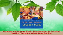 PDF Download  Cengage Advantage Book Introduction to Criminal Justice Cengage Advantage Books Read Full Ebook