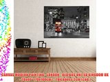 CANVAS MODERN PAINTING - LONDON - RED BUS UNITED KINGDOM UK - 28x40'' (70x100cm) - Thickness