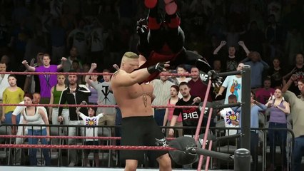 WWE 2K16 ermac v brock lesnar