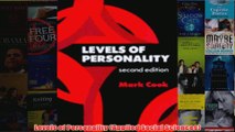 Levels of Personality Applied Social Sciences