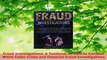 PDF Download  Fraud Investigations A Textbook on How to Conduct White Collar Crime and Financial Fraud Download Full Ebook