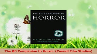 Download  The Bfi Companion to Horror Cassell Film Studies Ebook Free