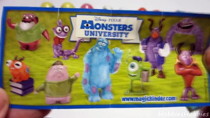 20 Surprise Eggs Kinder Surprise Disney SpongeBob Peppa Pig Toy Story Disney Pixar Cars Un