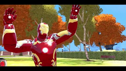 Elsa Frozen & Iron Man w/ their Custom Batman Lightning McQueen Cars (Marvel + Disney Supe