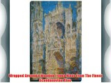 Canvas Reproduction Print A Picture Of Claude Monet Painting Rouen Cathedral West Facade Sunlight