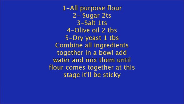 pita bread or shawarma bread recipe