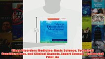 Sleep Disorders Medicine Basic Science Technical Considerations and Clinical Aspects