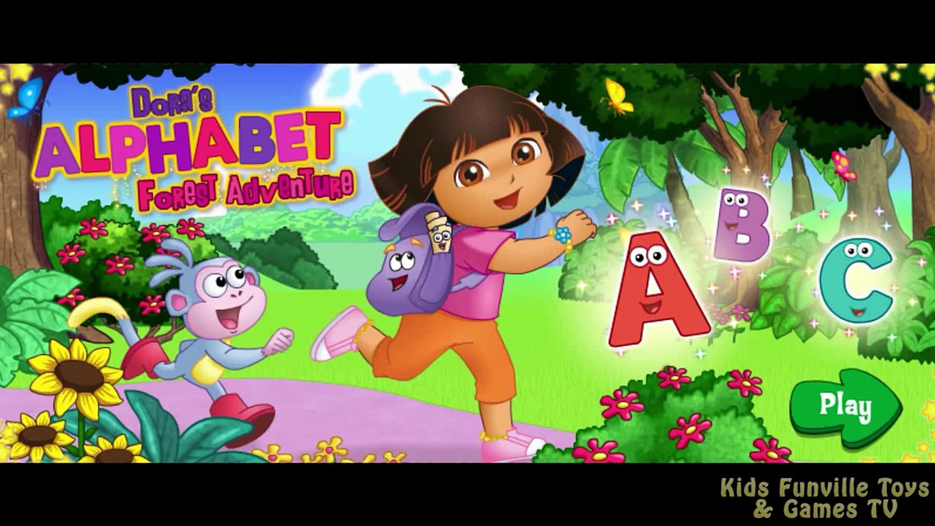 Dora the Explorer Alphabet Song & Dora ABC Nursery Rhymes Game Dora Girl  Games - Vidéo Dailymotion