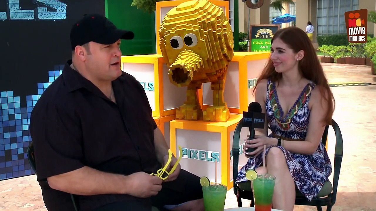Pixels | Cocktail talk with Kevin James (Interview)
