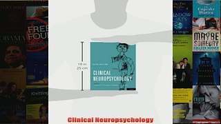 Clinical Neuropsychology