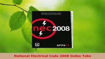 Read  National Electrical Code 2008 Index Tabs Ebook Free