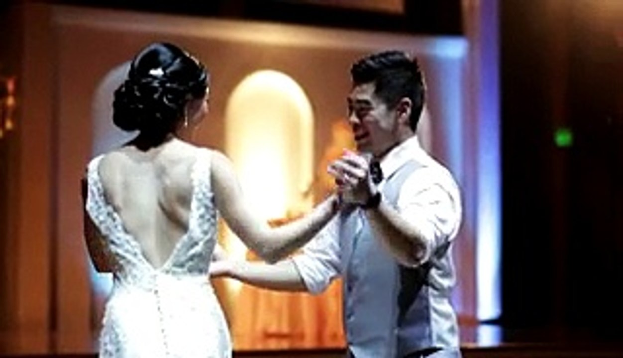 Cute Couple Does First Dance To Ed Sheeran's "Thinking Out Loud" and it's BEAUTIFUL!